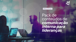pack de conteúdos de comunicação interna para lideranças