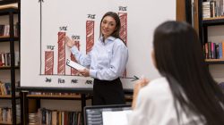 peron-doing-presentation-her-colleagues